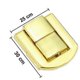 thumbnail image 5 of Durable suitcase lock for wooden jewelry box - set of 10, 5 of 5