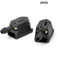 thumbnail image 2 of sweethay Boquilla de limpiaparabrisas de coche ABS de 2 piezas, repuesto de boquillas externas para vehículos automotrices, accesorios de Vehículos, repuestos y accesorios Mis, 2 of 6