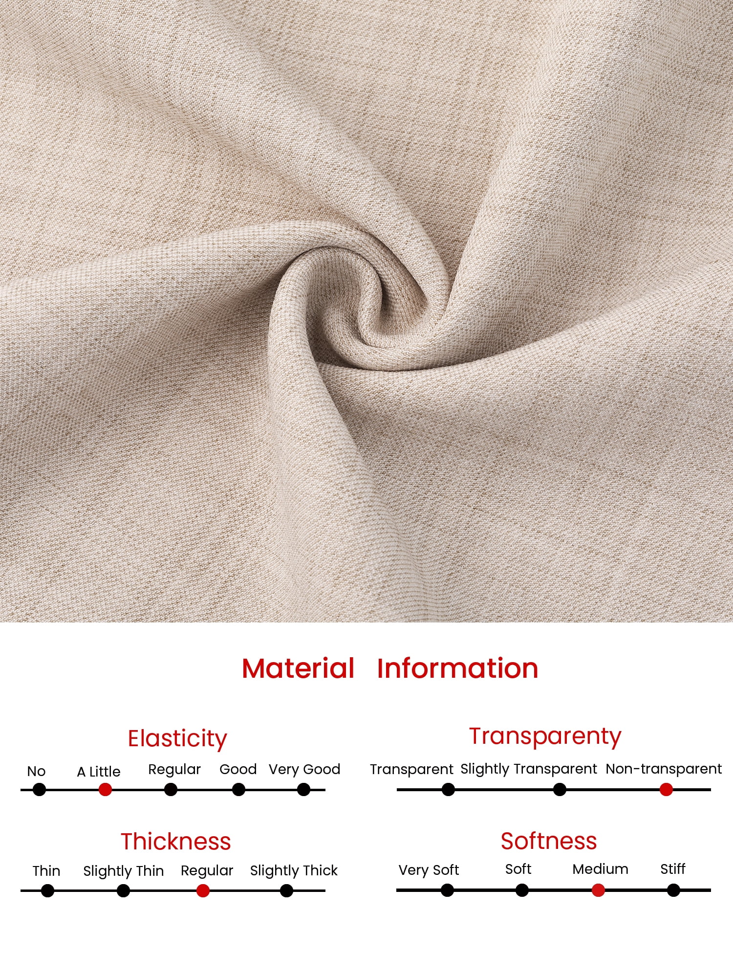 DARING DIVA Women's A Line Elastic High Waist Maxi Skirts M Beige