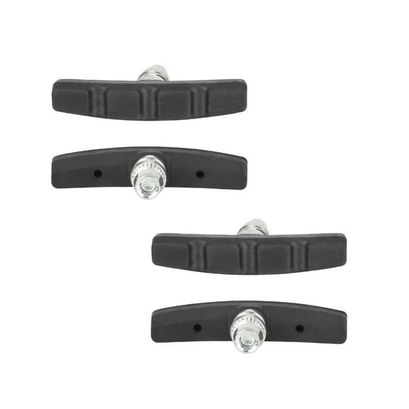 2 Pair V Brake Pad for Bicycles, Bikes Brake Shoe Bicycles V Brake Pad Set for Mountain Bicycles Front Back Wheel