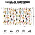 thumbnail image 2 of Sushi (31)_9 Curtains-blackout Curtains Bedroom Decor Living Room Darkening Grommet Window Drapes 2 Panels Set 52"x 63", 2 of 2