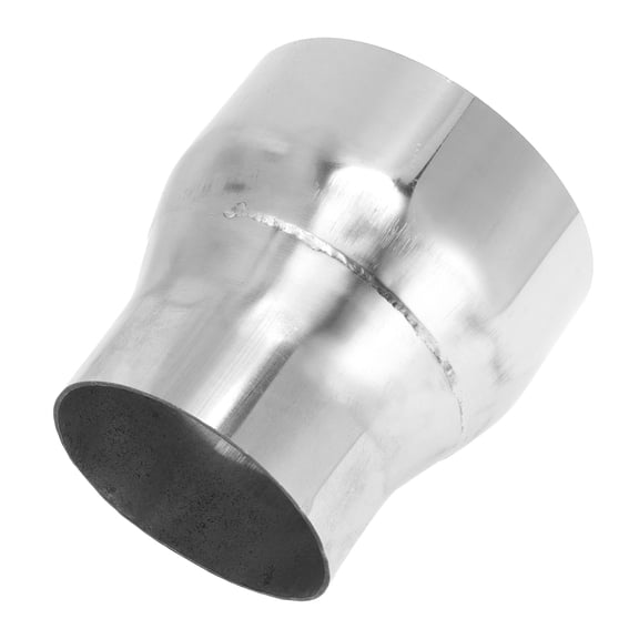 Mandrel Exhaust Pipe Adapter Concentric Reducer Car Exhaust Pipe Tubing Piping Adapter 3" OD to 4" OD 4" Length 201 Stainless Steel Silver Tone