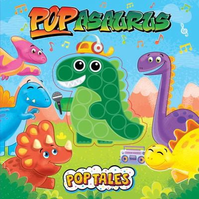 Pre-Owned POPasaurus - Children's Touch and Pop Board Book with Fidget Pop Toy (Board book) 1955044619 9781955044615