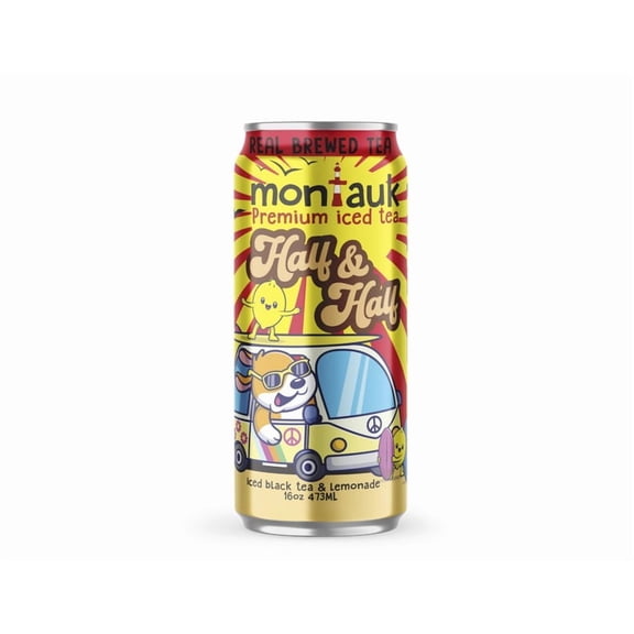 Montauk Iced Tea Half & Half Shelf-Stable 12 Pack 16oz