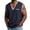 Navy, variant on Horkkom Tank Tops Men V Neck Color Block Sleeveless Shirts Summer Gym Pullover Casual Shirts with Pockets, S-2XL
