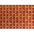 thumbnail image 1 of Ahgly Company Indoor Rectangle Oriental Orange Industrial Area Rugs, 5' x 7', 1 of 4