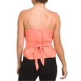 thumbnail image 2 of Hurley Womens Natural Tie Tank Top crim L, 2 of 2