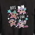 thumbnail image 3 of LOL Surprise! - LOL Bffs 4 Eva - Toddler And Youth Crewneck Fleece Sweatshirt, 3 of 5