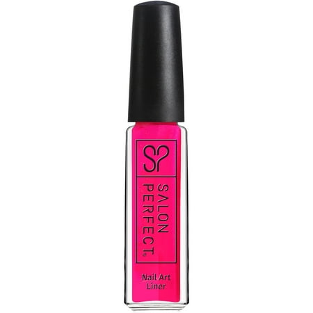 Salon Perfect Nail Polish Art Liner, 806 Pretty in Pink, 0.25 fl oz