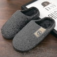 thumbnail image 1 of Zapatillas de invierno para hombre Zapatillas de piel, 1 of 3