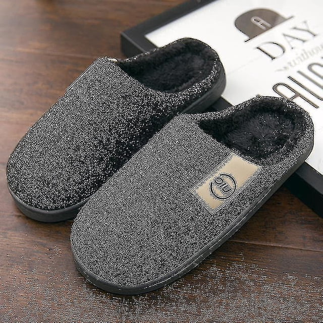 Zapatillas de invierno para hombre Zapatillas de piel