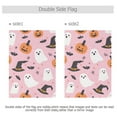 thumbnail image 4 of Yayeee Garden Flag 28" x 40" Double Sided Outdoor Yard Lawn Holiday Decorations, Pink Halloween Ghosts, 4 of 6
