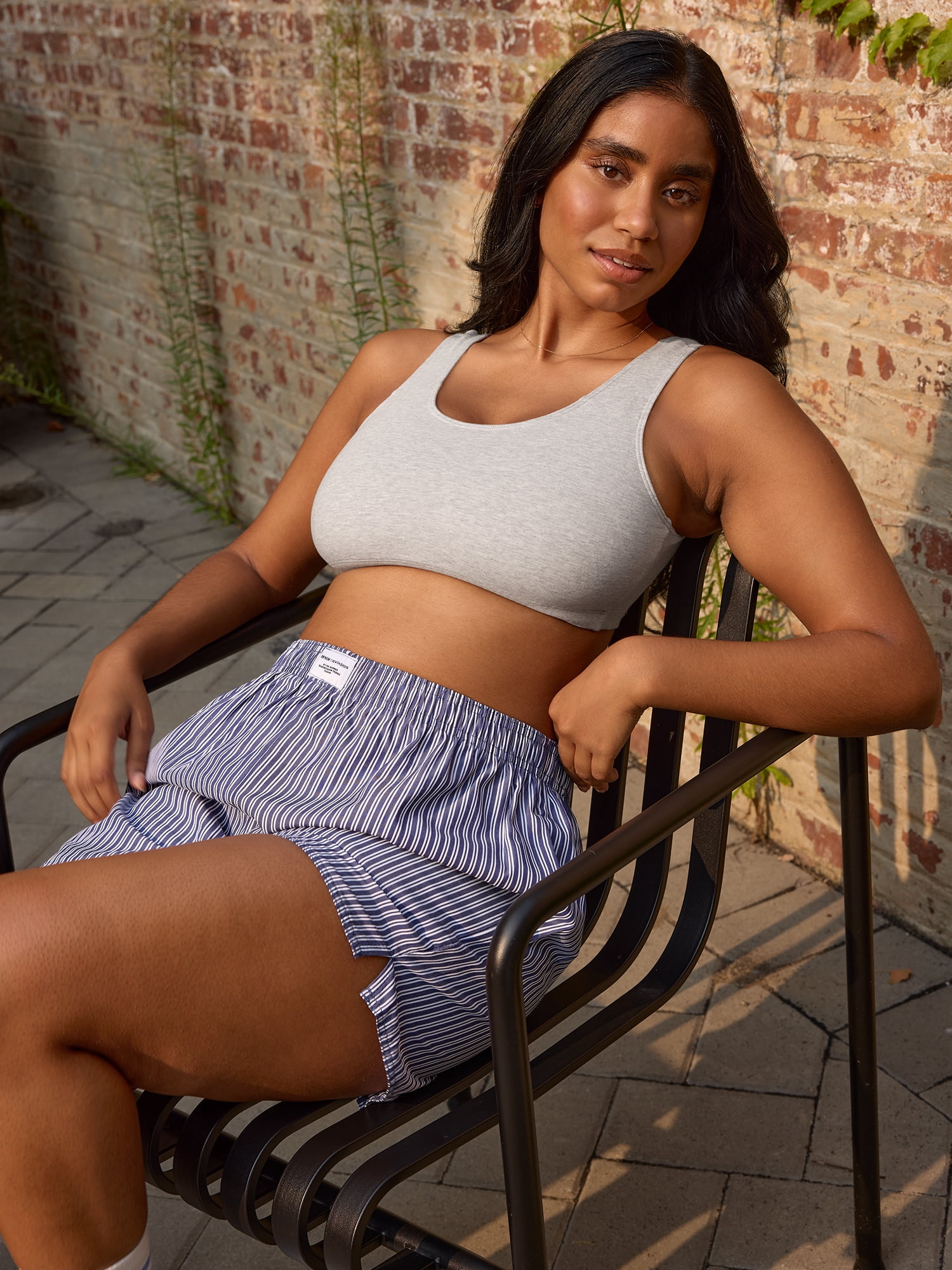 Fruit of the Loom Women's Tank Style Cotton Sports Bra, 3-Pack, Style 9012