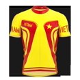 thumbnail image 3 of Vietnam Full Zipper Bike Short Sleeve Cycling Jersey  for Men - Size L, 3 of 4
