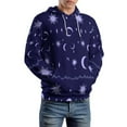 thumbnail image 5 of Starry Night Sky Pattern 3d Sweatshirts Hoodie Fashion Casual Personality Men's Women Street Hoodie Pullovers Long Sleeve Comfortable Top, 5 of 6