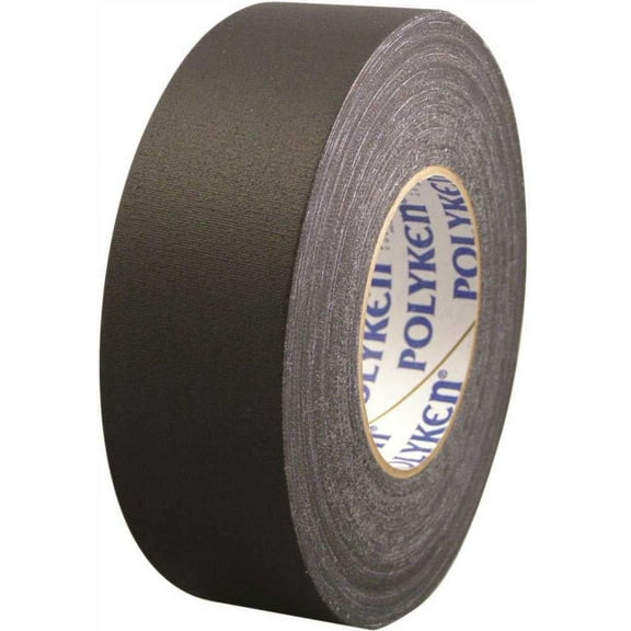 Polyken Gaffer's Tape,Black,1 7/8inx54 3/4 yd, 510