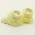 thumbnail image 4 of 1 Pair Infant Newborn Toddler Baby Girls Sock Children Princess Bowknot Lace Flowers Short Socks Cotton Ruffle Frilly Trim Ankle Socks, Yellow, 4 of 6