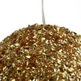 thumbnail image 2 of Northlight 6" Gold Glitter Christmas Ball Ornament, 2 of 3