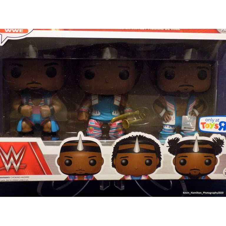 WWE Wrestling Funko POP! Big E, Xavier Woods & Kofi Kingston Vinyl