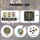 thumbnail image 2 of Knana Juego de 11 soportes para tarjetas de tarot – Soporte para tarjetas de tarot de madera, soporte para tarjetas de tarot, soporte para tarjetas de tarot, accesorios para tarjetas de tarot, tarjeta, 2 of 5