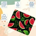 thumbnail image 3 of Watermelon Square 8.3x9.8 Inch Non-Slip Rubber Bottom Printed Mouse Pad, Gaming Mousepad for Office and Gaming, 3 of 6