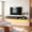 Black+Walnut-70", variant on FloatiCasa 47-Inch Floating TV Stand Wall-Mounted, for TVs up to 50 Inches, Media Console for Bedroom Living Room