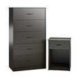 Mainstays Classic Nightstand with Drawer, Espresso