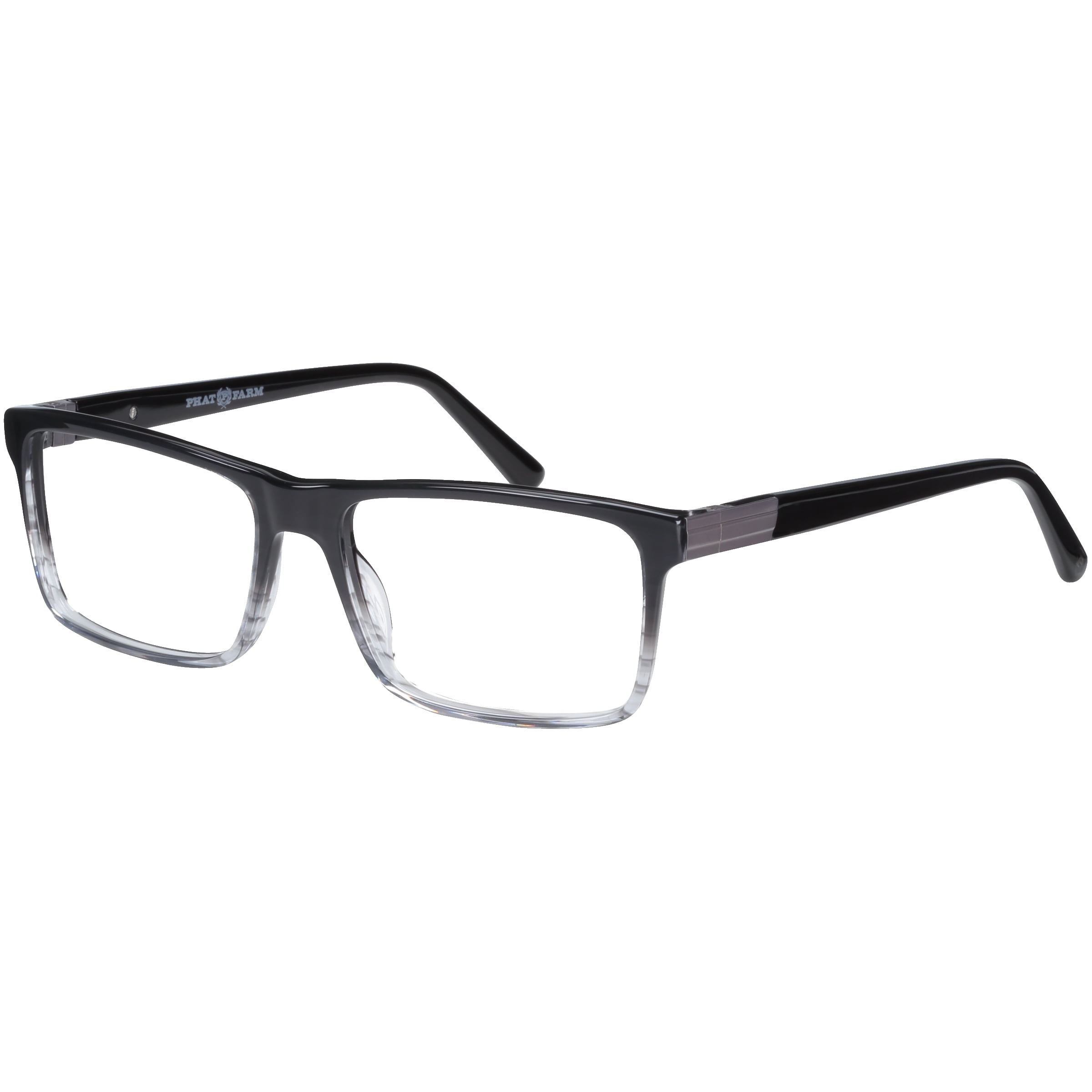 Phat Farm Men's HV713 Rectangular Prescription Eyeglasses with