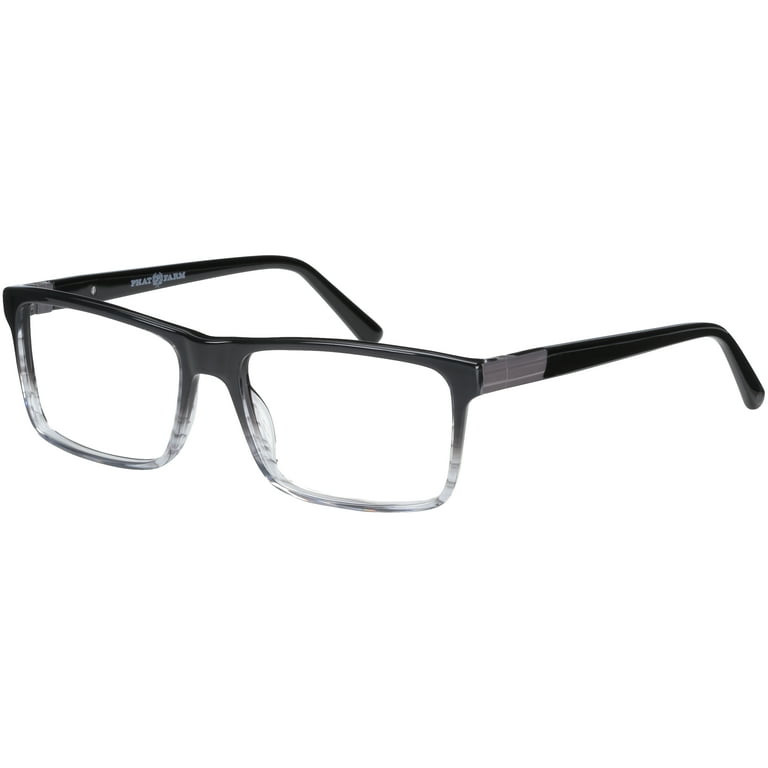 Phat Farm Men's HV713 Rectangular Prescription Eyeglasses with