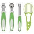 thumbnail image 2 of Juego De Utensilios De Cocina, Cuchillo Para Manteca De Karité, Herramienta Para Frutas, Cuchillo Para Aguacate, Cuchara Para Frutas De Cuatro Piezas, Para Acampar En Casa Fugacal Ocean Broad Surfboard Fins, 2 of 8
