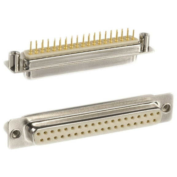 172-E37-213R021 D-Sub Standard Connectors 37 POS. PNL MNT SLDR