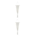thumbnail image 2 of Thinsony Lightweight And Portable Macrame Planter Wall Hanging Basket Versatile Solution white 22-4 2Set, 2 of 6