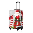 thumbnail image 2 of Salouo Christmas Gnome With Love Pattern Travel Dust-proof Suitcase Cover, Softside Suitcase Protector Luggage Cover Protector for 18-32inch ,Not Included Suitcase, 2 of 8