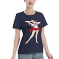 thumbnail image 2 of Women's Basic Short Sleeve T-Shirt Sailor Moon Rei Hono, 2 of 6