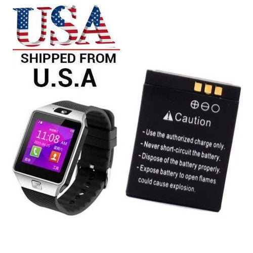 smart watch dz09 battery price