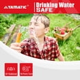 thumbnail image 6 of YAMATIC Garden Hose 5/8 in x 100 ft, Drinking Water Safe, Ultra Flexible Water Hose, All-weather, Lightweight, Burst 600 PSI, 6 of 7