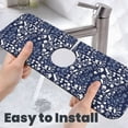 thumbnail image 6 of Zufioo Plant Kitchen Sink Splash Guard, Faucet Mat Splash Catcher, uper Absorbent Microfiber Sink Protector Mat,Kitchen Sink Mat，Bathroom Countertop Protect Ma, 6 of 7