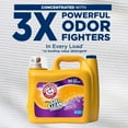 thumbnail image 3 of Plus OxiClean Odor Blasters Fresh Burst, 128 Loads Liquid Laundry Detergent, 166.5 Fl oz, 3 of 5
