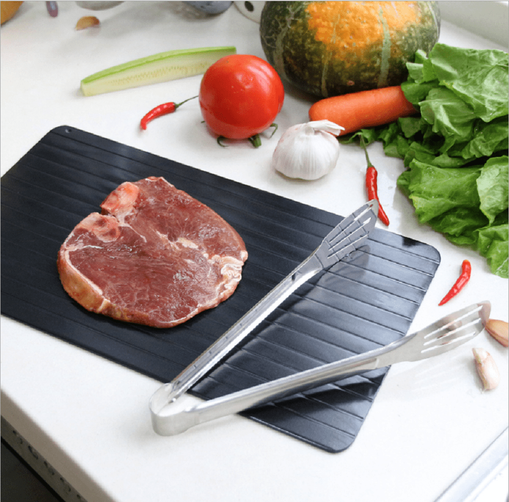 Puloru Fast Defrosting Tray Defrost Beef Meat Frozen Food Quickly Without Electricity Microwave