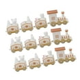 thumbnail image 2 of Mini  Decor Set, Small  Christmas Decorations Safe Reliable Durable 3 Sets Plastic  For Cake Red,Green,White, 2 of 8