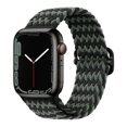 thumbnail image 1 of For Apple Apple Iwatch Watch Strap Flat for  Nylon Woven Slide Buckle Elastic Strap Universal, 1 of 6