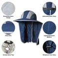 thumbnail image 4 of Tignapoo Lightweight Outdoor Sun Protection Hat with Adjustable Chin Strap and Breathable Mesh Design - Available in Multiple Colors and Sizes for Ultimate Comfort in Any Activity, 4 of 6