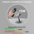thumbnail image 4 of Estación de carga QWOSE 2026 para Apple iPhone AirPods Watch, 4 of 7