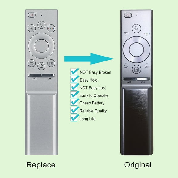 BN59-01272A Voice Replaced Remote fit for Samsung TV QN65Q7F QN65Q7 QN75Q7F QN55Q7 QN75Q7 QN55Q7F QN75Q7FAMFXZA