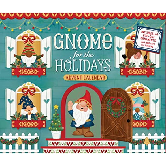 Pre-Owned Gnome for the Holidays Advent Calendar: Count Down the Days to Christmas, 9781523516896, 1523516895, Paperback,