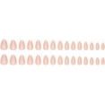 thumbnail image 3 of czcpp-Press Ongles-Nude Rose, Press on Ongles Amande, Press on Ongles Courts Réutilisables 30 Pcs Kit d'Ongles avec Colle, 3 of 4