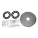 thumbnail image 3 of Sprocket de Cadena, Aleació de Metal de Ajuste Direto 9 Agujeros Buen Rendimiento de la Transmisión 44 Dientes de la Rueda Alta Resistencia Con El Kit de Montaje para, 3 of 7