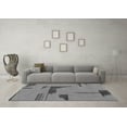 thumbnail image 3 of Ahgly Company Indoor Rectangle Abstract Gray Modern Area Rugs, 6' x 9', 3 of 4