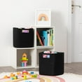 thumbnail image 6 of Set of 4 Storage Cubes-13 X 13 X 13 In, Cotton Rope Basket for Shelves, Toys, Book, Cube Storage Bin with Handles, Woven Storage Basket for Organizing, Beige, 6 of 13