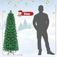 thumbnail image 4 of Costway 5 FT Pre-Lit Artificial Xmas Tree with Colorful Fiber Optics & 361 PVC Branch Tips, 4 of 10